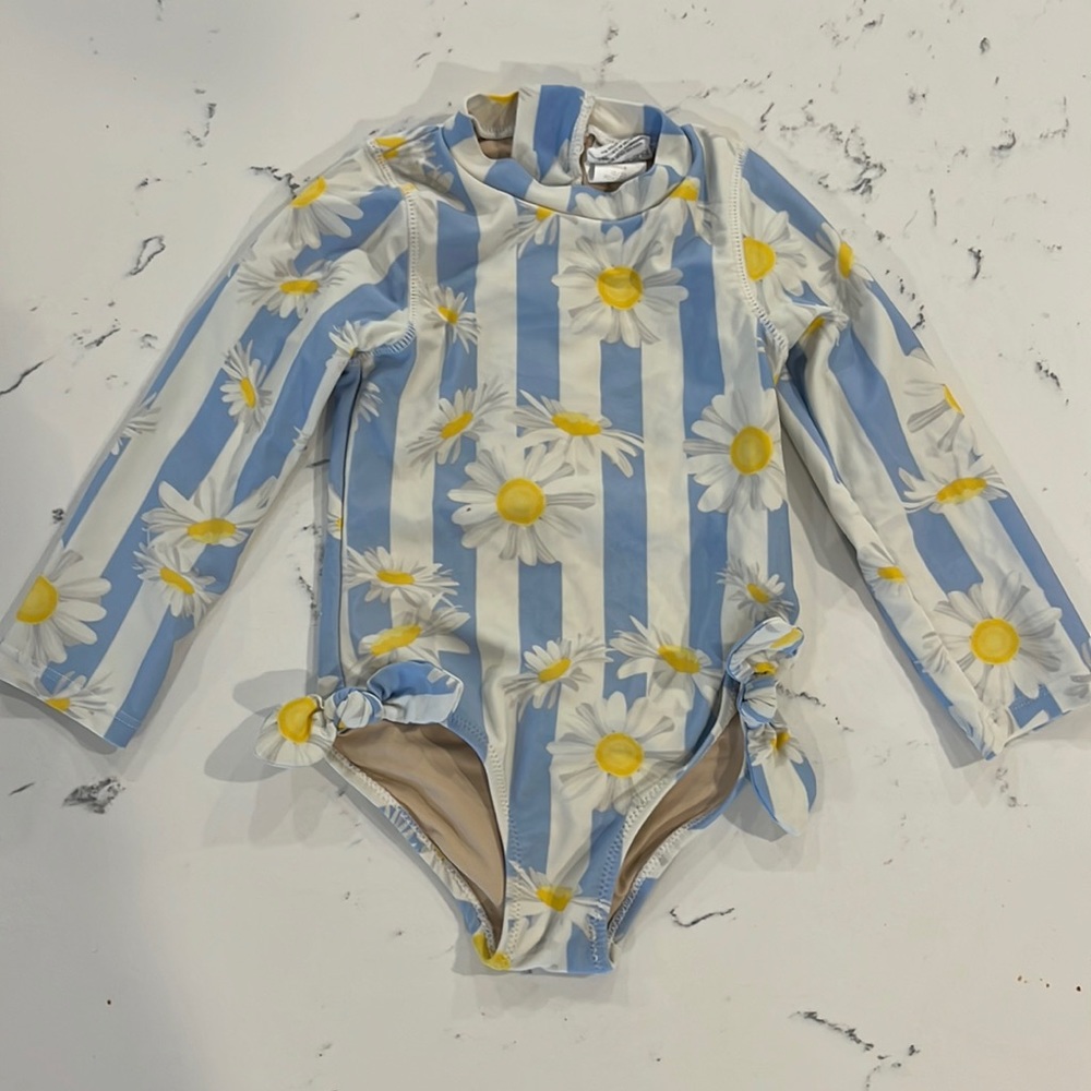 Shade critter palm beach 3T daisy toddler girl swimsuit